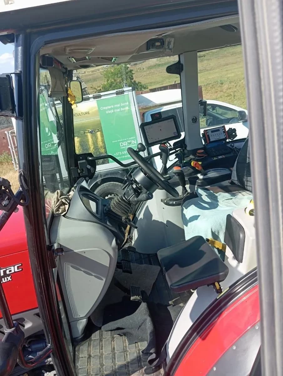 NanoSteer 210 GPS auto-steering system installed on Armatrac 1054 Lux – Cantemir, Moldova